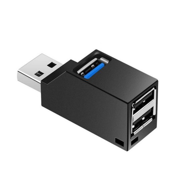 USB 3.0 HUB 3 poorten zwart