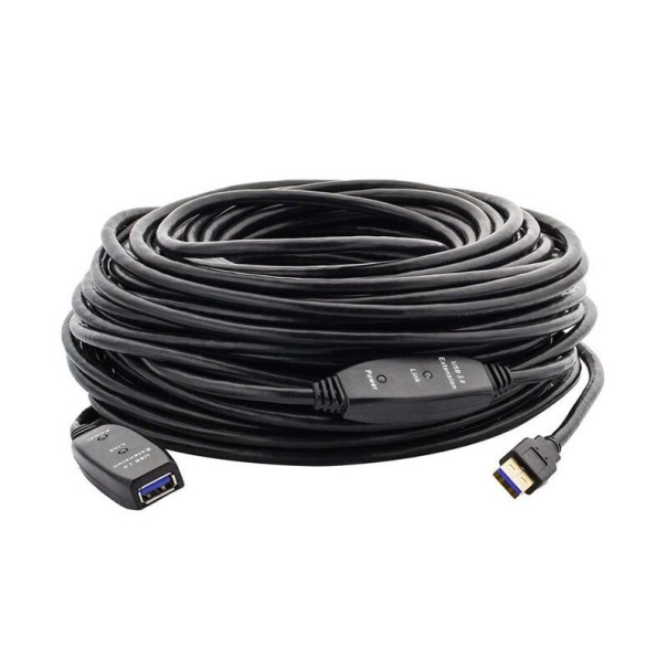 USB 3.0 -jatkokaapeli signaalinvahvistimella 5 m