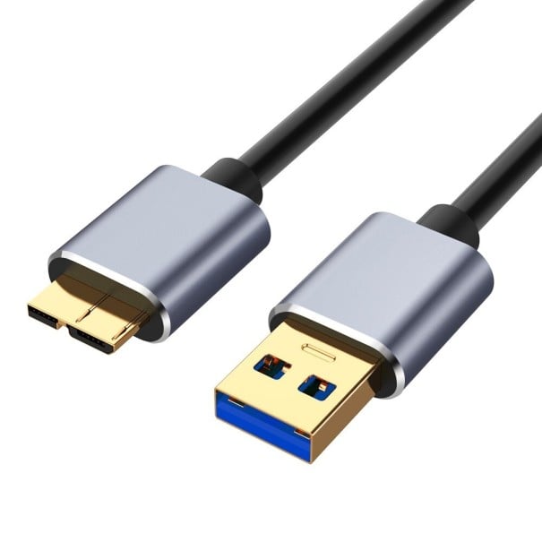 USB 3.0 - Micro USB-B M/M -datakaapeli 1 m