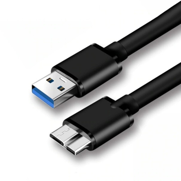 USB 3.0 til Micro USB-B forbindelseskabel 1 m