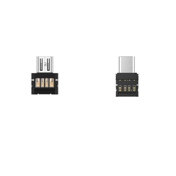 USB adapter Micro USB / USB-C 2 db 1