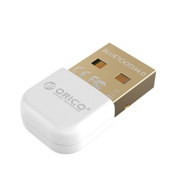 USB Bluetooth 4.0-modtager hvid
