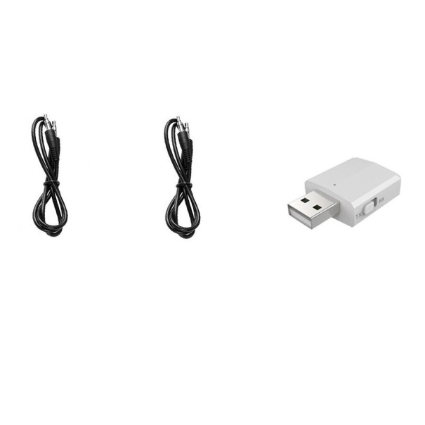 USB bluetooth-adapter med 3,5 mm jack-kabel