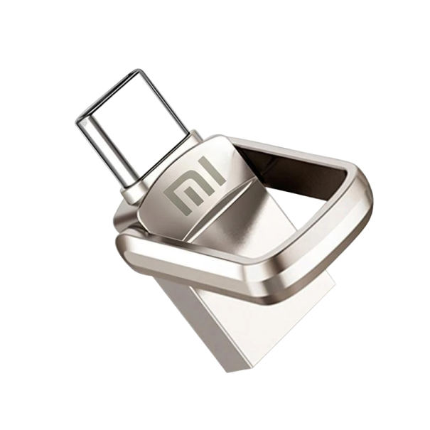 USB-C 3.1 OTG Flash Drive 2TB USB Type-C High Speed Flash Drive 2TB til Smartphone MacBook sølv