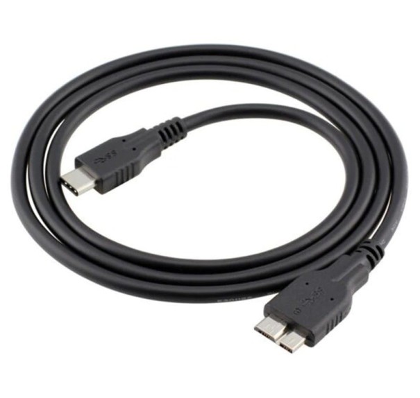 USB-C 3.1 til Micro USB-B M/M forbindelseskabel 1 m