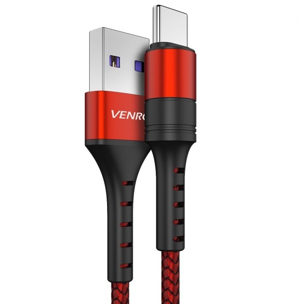 USB-C-auf-USB-Datenkabel K49 rot 2 m