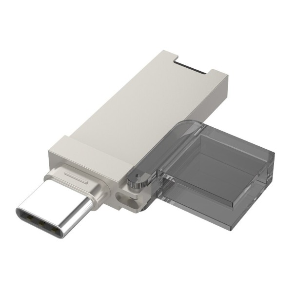 USB-C čítačka Micro SD pamäťových kariet K913 sivá