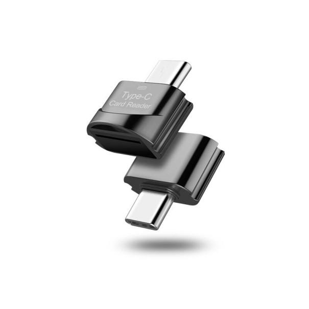USB-C čtečka micro SD karet černá