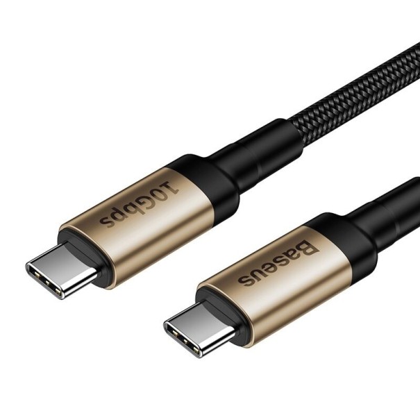 USB-C-Datenkabel mit Videoausgangsunterstützung golden