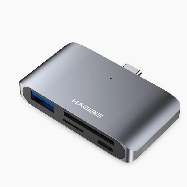 USB-C-geheugenkaartlezer en HUB 1