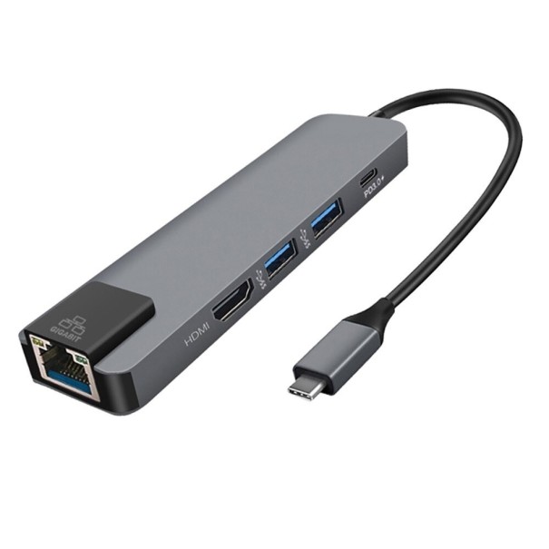 USB-C húb 5v1 K1095 1