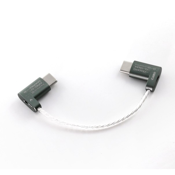 USB-C M/M-tilslutningskabel 8 cm 2