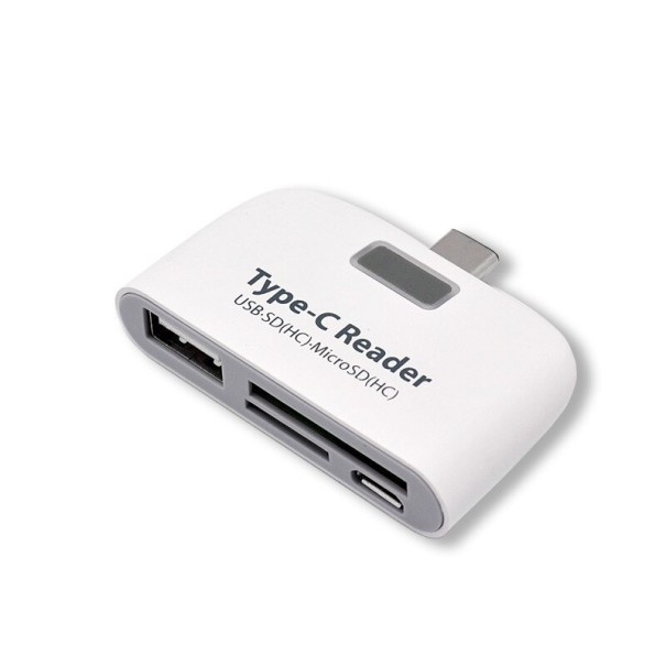 USB-C memóriakártya-olvasó K933 fehér