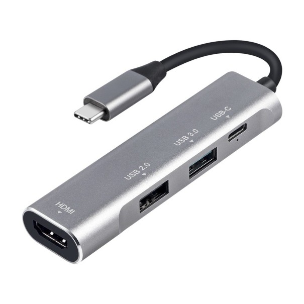 USB-C Rozbočovač hub na HDMI / USB 2.0 / USB 3.0 / USB-C 1