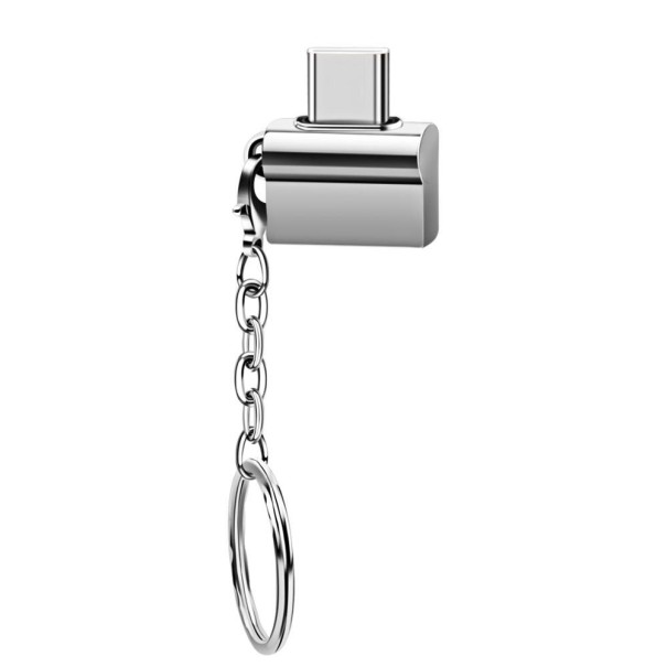 USB-C til USB K19 adapter sølv