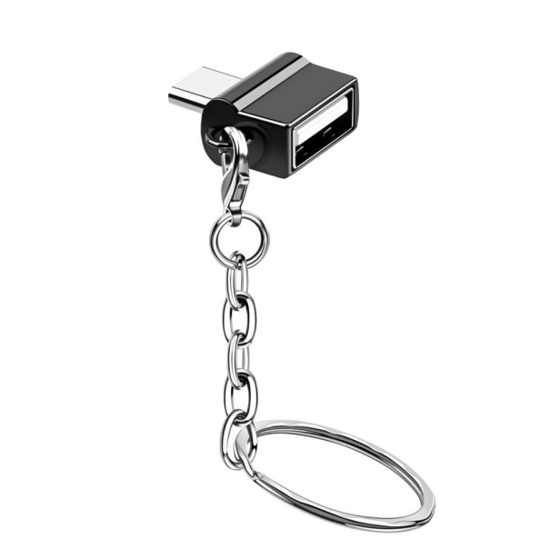 USB-C til USB K19 adapter sort
