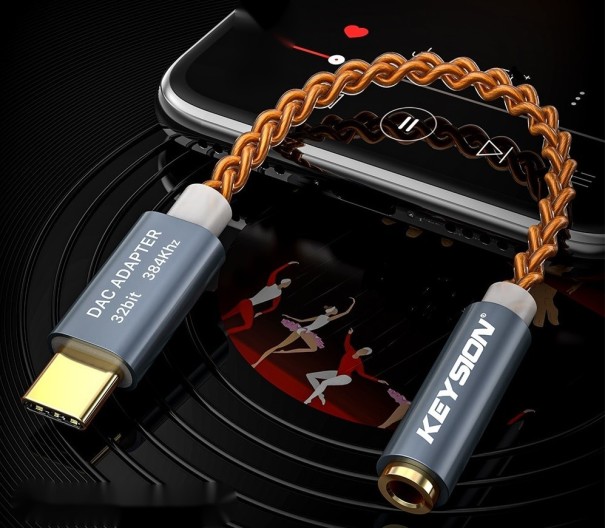 USB-C till 3,5 mm jackadapter K12