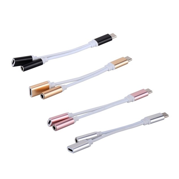 USB-C till 3,5 mm-uttag / USB-C K101-adapter