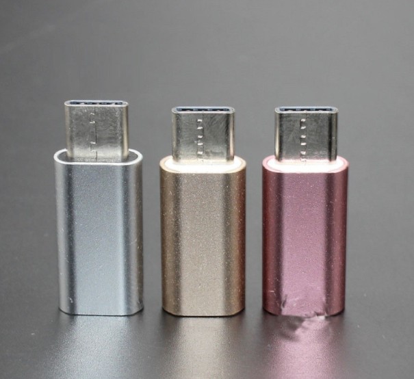 USB-C till Micro USB / USB 3.0 / Lightning-adapter 3 st