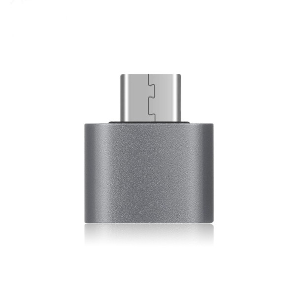USB-C till USB 3.0-adapter grå