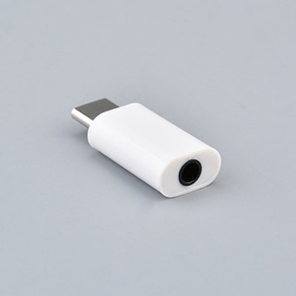 USB-C to 3.5mm Jack Adapter white