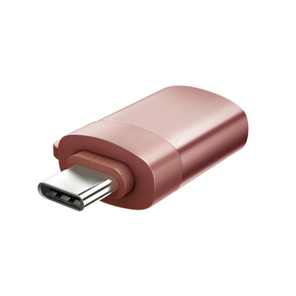 USB-C - USB 3.0 K2 adapter rózsaszín