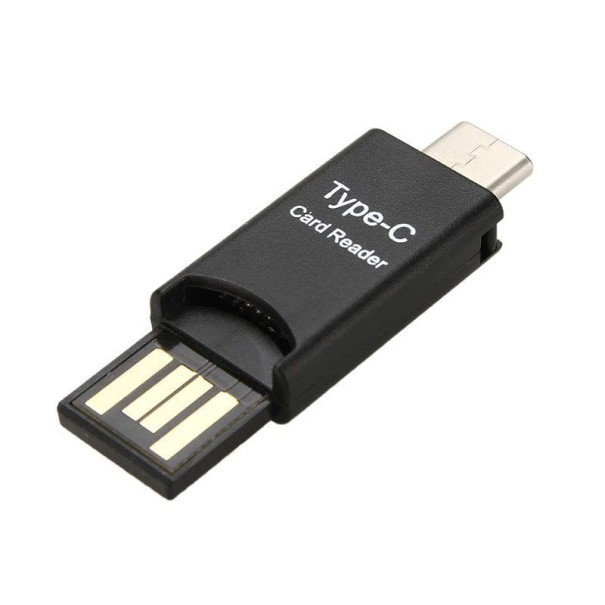 USB-C / USB čítačka Micro SD pamäťových kariet K896 1