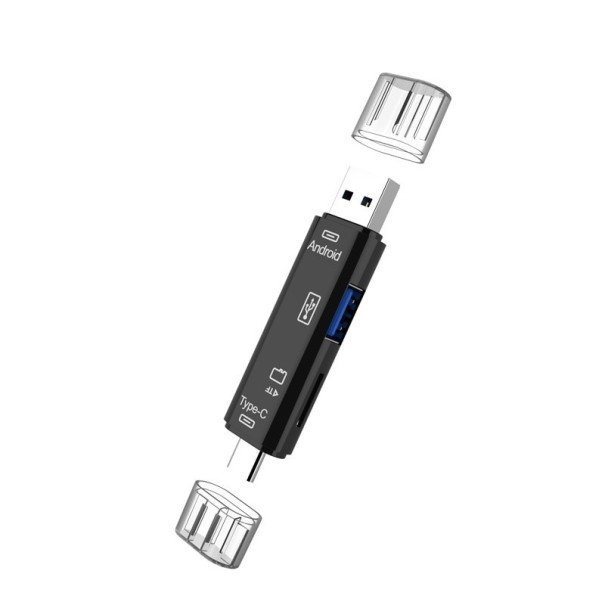 USB čtečka karet Micro SD černá