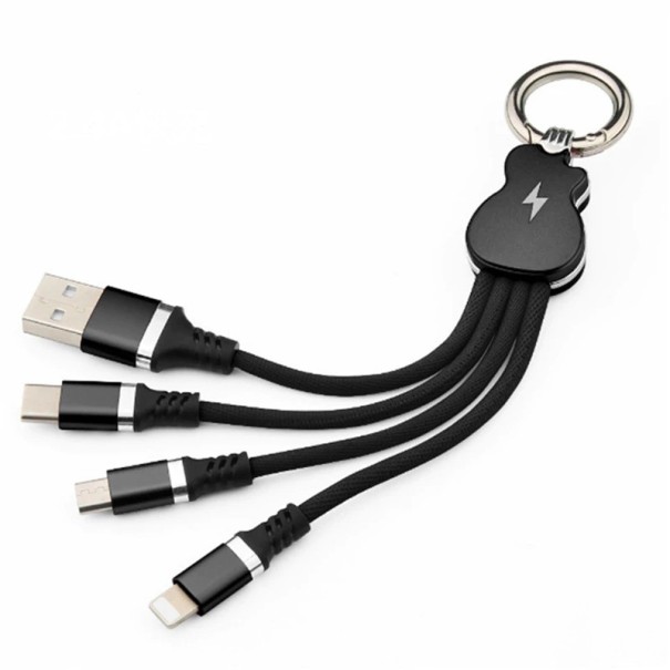 USB-datakaapeli 3in1 K576 musta