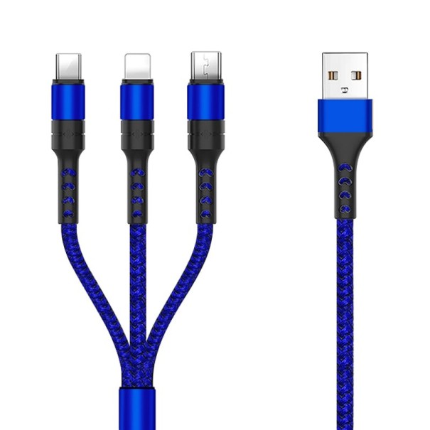 USB-datakabel Micro USB / USB-C / Lightning 2