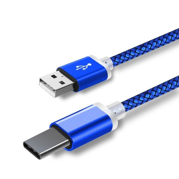 USB-datakabel / USB-C forlængerstik mørkeblå 1 m
