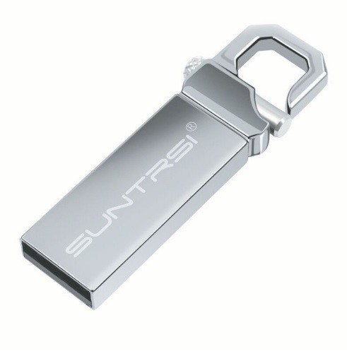 USB flash disk ΑΝΤΙΒΡΟΧΙΚΟΣ - 8 GB - 128GB ασημί 64GB