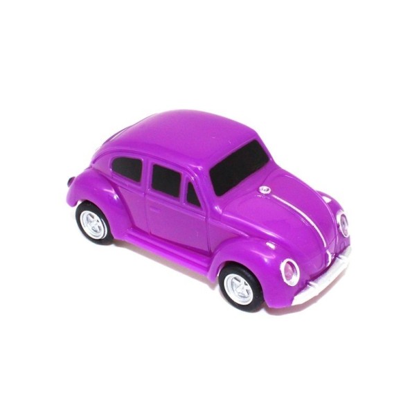 USB flash disk auto chrobák fialová 4GB