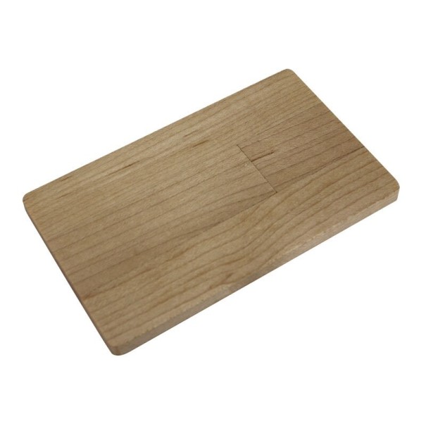 USB flash disk dřevěná karta 8GB 2