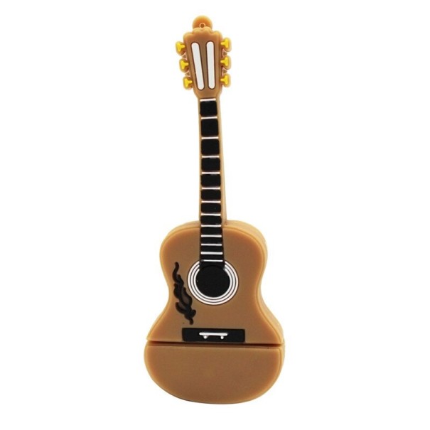 USB flash disk gitara hnedá 16GB