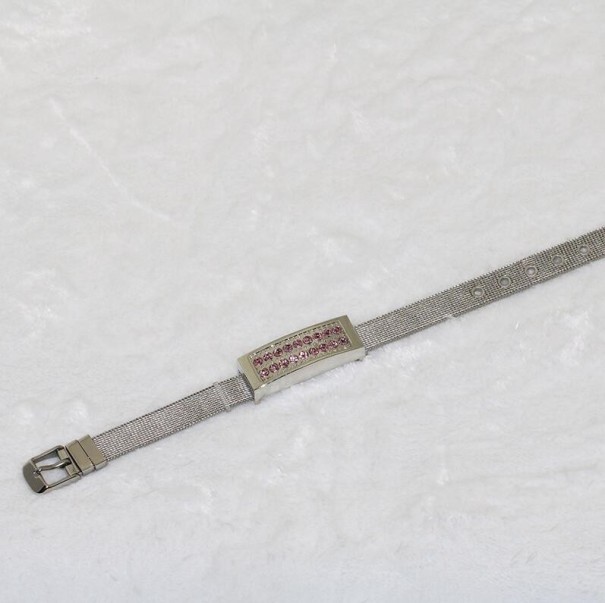 USB flash disk náramek H47 růžová 128GB