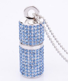 USB flash disk portachiavi H42 blu 128GB