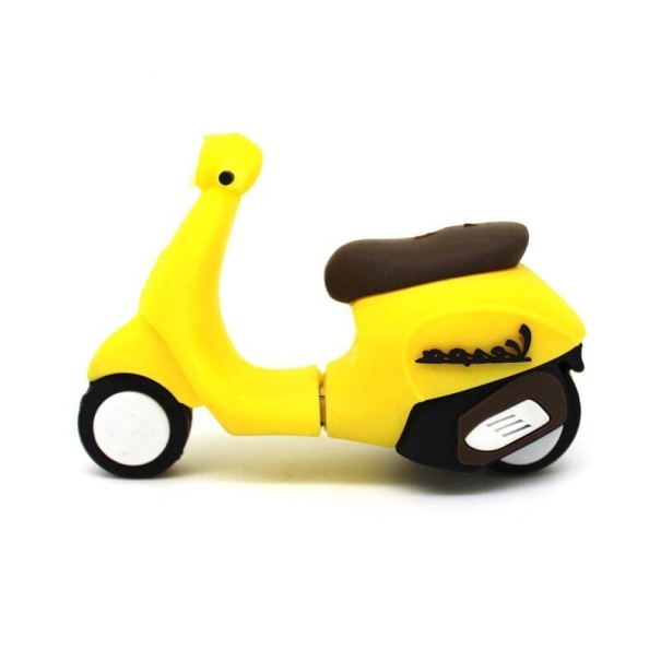 USB Flash Drive Scooter yellow 4GB