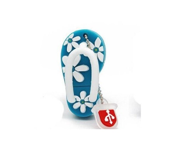 USB-flashdrev flip-flops blå 32GB