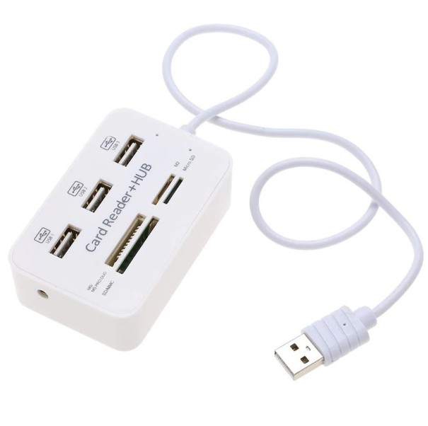 USB-HUB und Speicherkartenleser K929 1