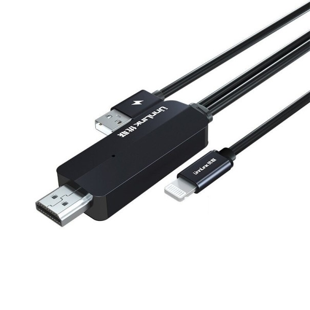 USB kábel a Lightning tükrözéséhez HDMI-re 1