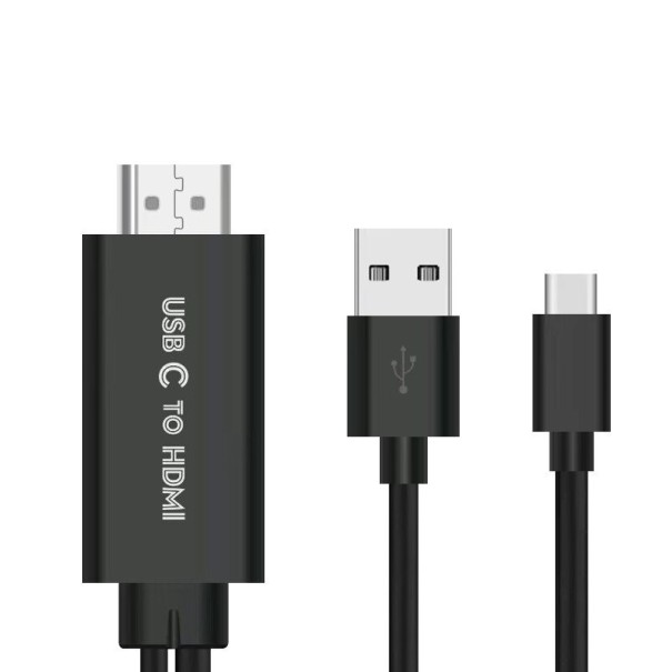USB-kabel för skärmspegling HDMI / USB-C 1