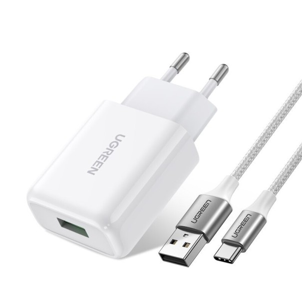 USB-laddare Quick Charge K692 vit 2