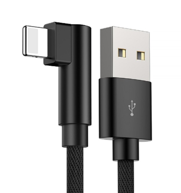 USB / Lightning kabel černá 1 m
