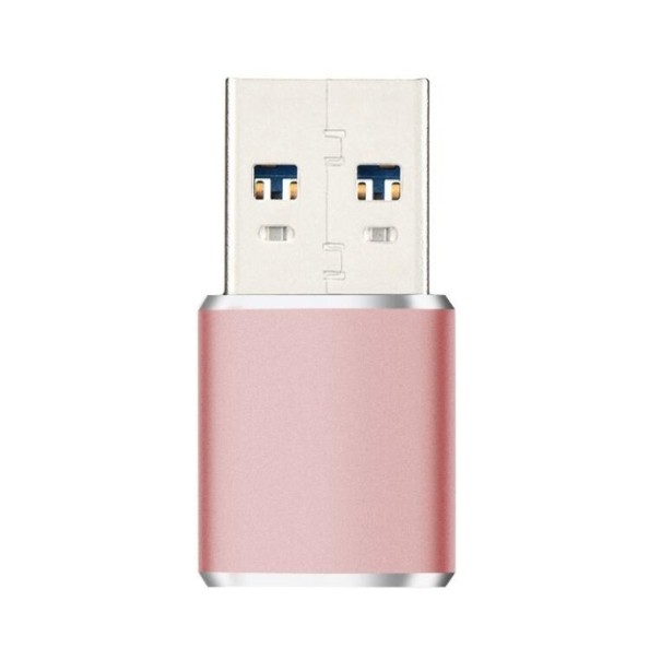 USB Micro SD-hukommelseskortlæser K890 rosa