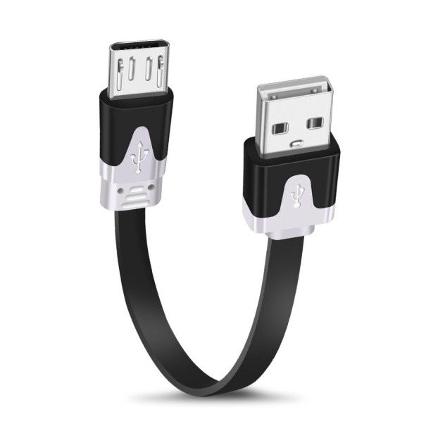 USB-Micro-USB-datakaapeli K602 musta 20 cm