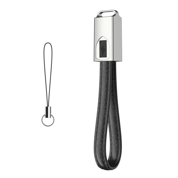 USB / Micro USB-datakabel K574 sort