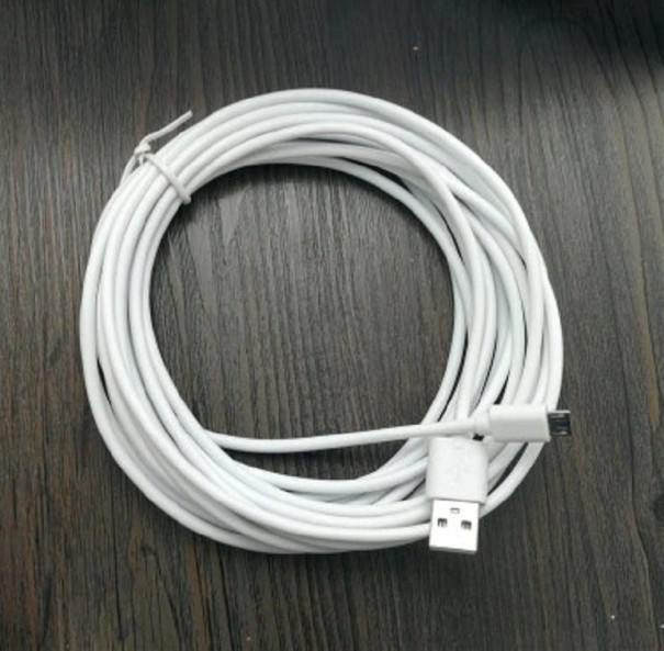 USB / Micro USB M/M opladningskabel 20 cm