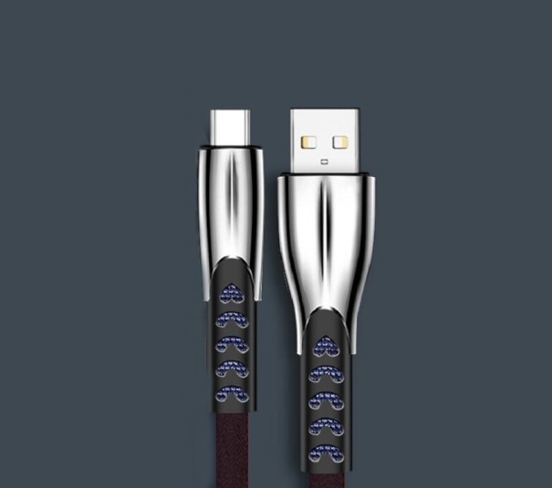 USB naar Micro USB / USB-C / Lightning datakabel K577