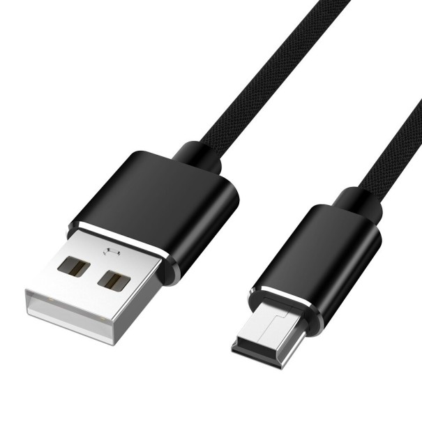 USB naar Mini USB-B M/M verbindingskabel 1 m K1037 zwart